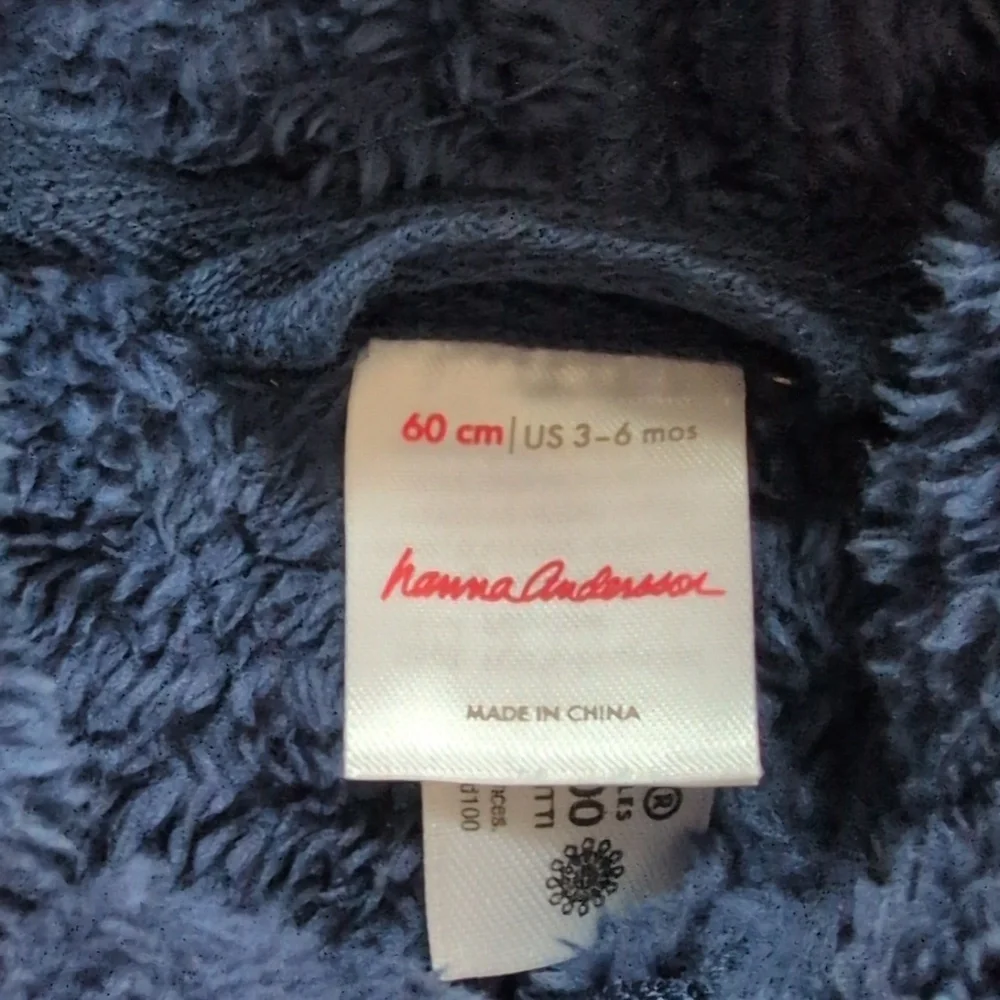 Hanna Andersson 3-6 Month Marshmallow Fleece
